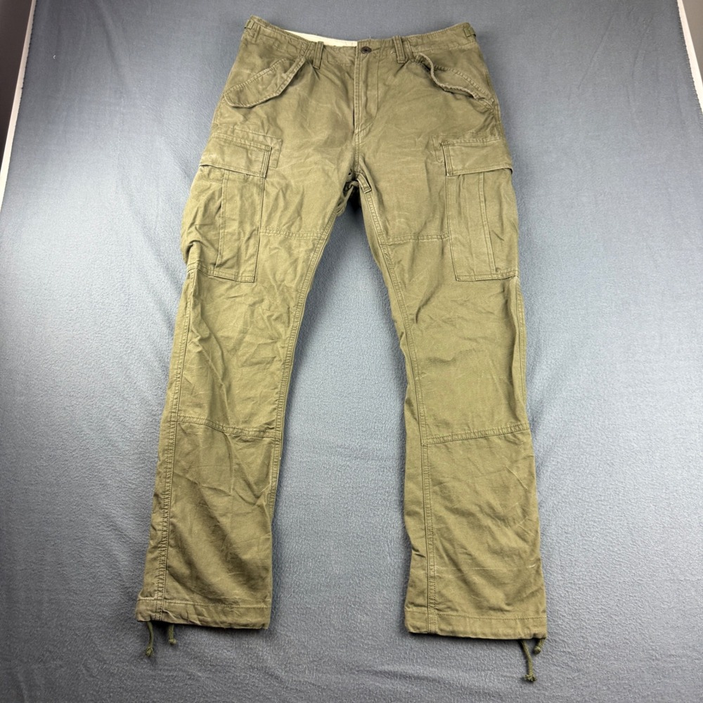 Polo Ralph Lauren Cargo Pants Men's 31x30 Green Surplus Utility Military Classic